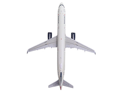 Airbus A321 Commercial Aircraft "American Airlines - US Airways Heritage Jet" (N578UW) White with Blue Tail 1/400 Diecast Model Airplane by GeminiJets